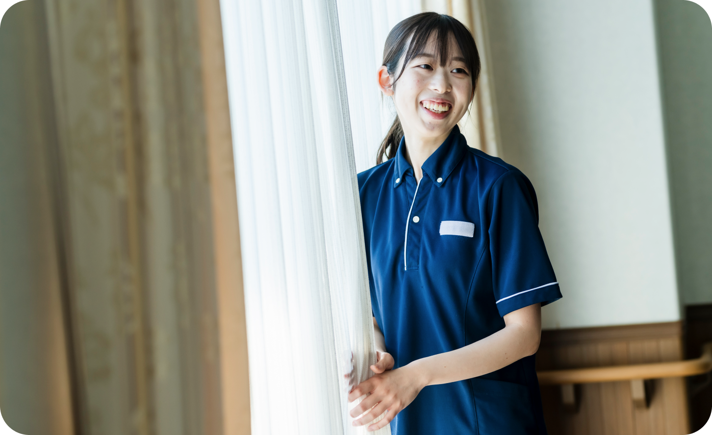 職場の雰囲気や、チームケアで大切にしていることを教えてください。